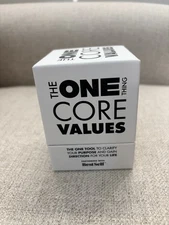 Core Values Card Deck The One Thing The1Thing Card Deck | Open Box, Unused
