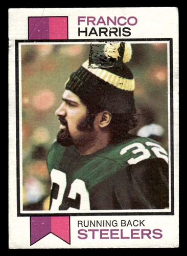 1973 Topps Franco Harris Rookie Pittsburgh Steelers #89 PR XX015