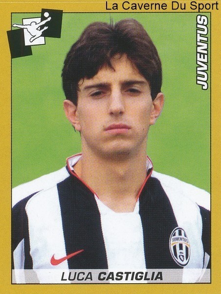 LUCA CASTIGLIA ITALIA JUVENTUS RARE UPDATE STICKER CALCIATORI