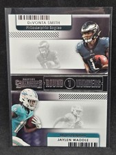 2021 Panini Contenders Jaylen Waddle Devonta Smith Round 1 Numbers #RN-DSM RC