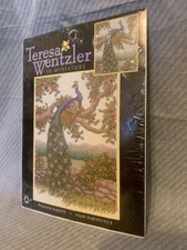 Teresa Wentzler in Miniature Counted Cross Stitch Peacock Majesty 5x7 Complete