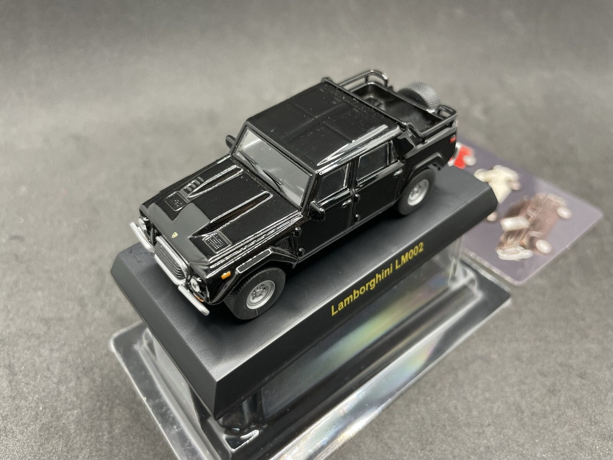 Kyosho 1/64 Lamborghini collection2 LM002 Black diecast