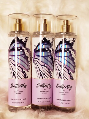 Bbw BUTTERFLY fragrance Mist 8oz fl bath and body works brand new
