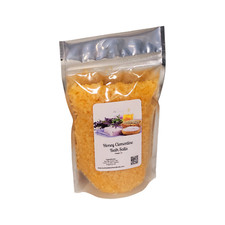 Christmas Bath Salts  1lb bag  Honey Clementine Scent