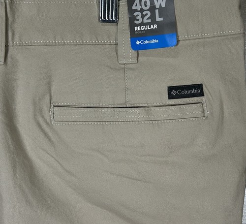 Columbia Omni-Shade Active Pants Khaki Size 40X32 Cargo Hiking - Picture 12 of 13
