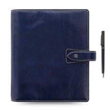 Filofax/Diloro Malden Leather Organizer Agenda Calendar Bundle with Ballpoint Pe