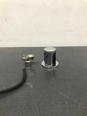 Grohe 28627000 Wall Supply Elbow 1/2'' Threaded - Starlight Chrome