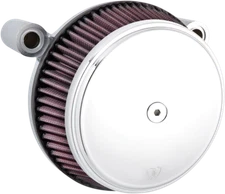 Arlen Ness Chrome Stage 1 M8 Big Sucker Air Cleaner Kit for 17-21 Harley Touring