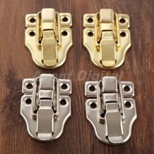 59mm 40mm Gold Silver Suitcase Jewelry Box Latch Hasps Cabinet Lock Toggle Catch