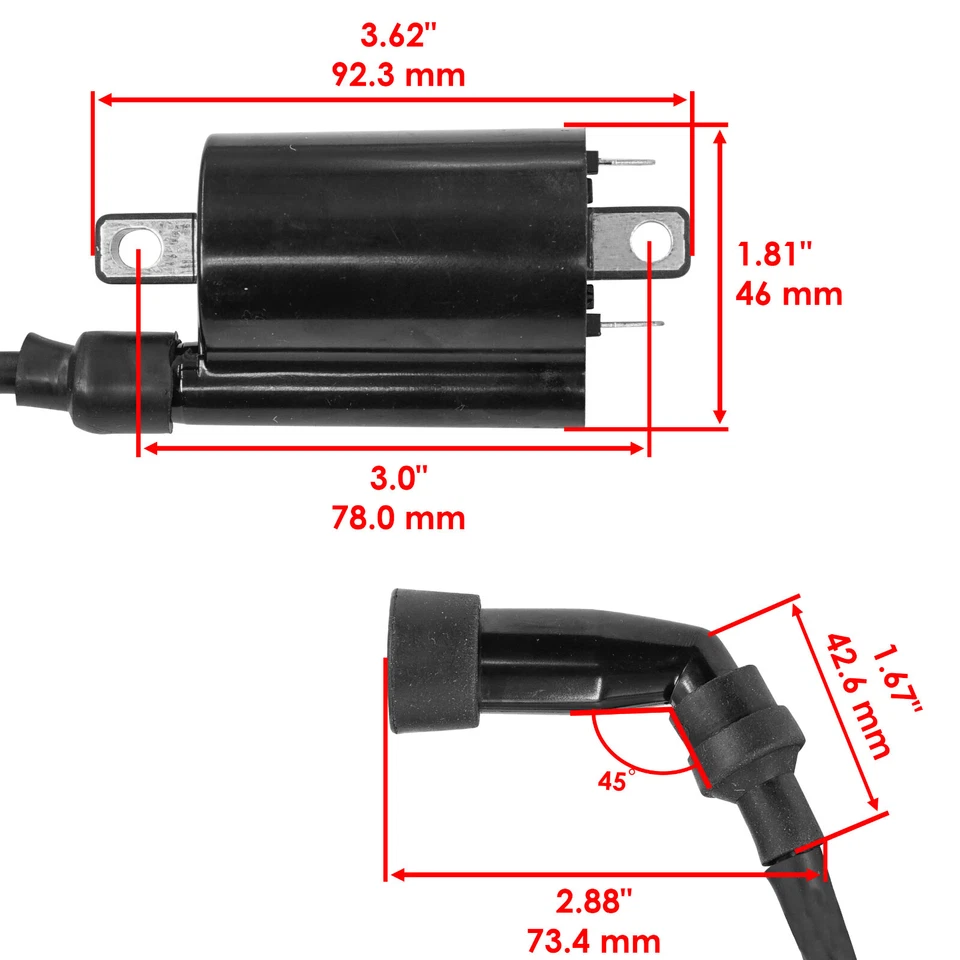 Bobina de encendido para Arctic Cat 250 DVX 2006 2007 2008 Foto 2 de 4