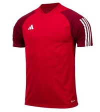 Adidas Mens Tiro 23 Short Sleeved Top T Shirt Sports Running Training Gym Tee