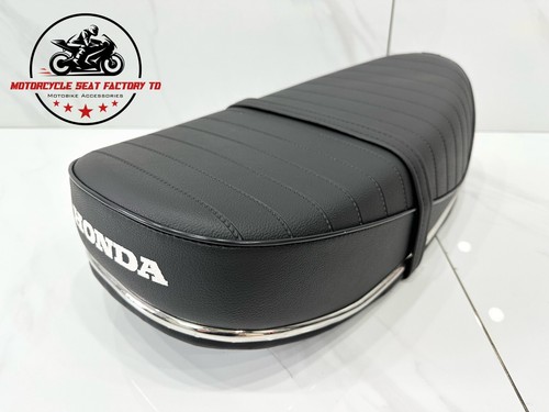 Honda Trail 70 1974-1976 ST50 Chrome Trim Style Seat Saddle ST70 CT70 DAX New. - Picture 5 of 15
