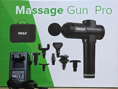 ASG Handheld Percussion Deep Tissue Massage Gun Pro (EU PLUG)