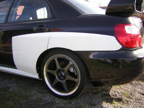 ABW Subaru Impreza newage Bugeye Blobeye Hawk Wide rear Arch Kit 5 Piece £470.99 - Picture 1 of 2