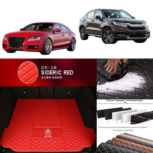 For Acura Car Mats ILX MDX NSX RDX RL TL TLX TSX ZDX Custom Carpets Waterproof - Imagen 40 de 41