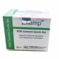 NEW Dental Prevest Zitemp Quick IRM Zinc Oxide Eugenol Temporal Cement 20g+10ml