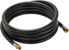 5,10,25 Ft Propane Extension/Appliance Hose for RV, Gas Grill, Fire Pit
