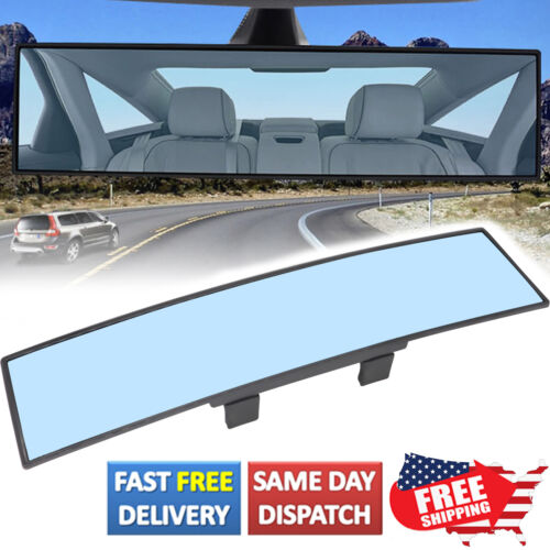 10.6'' Large Wide Anti Glare Car Rear View Mirror Back Seat Blindspot Mirrors.