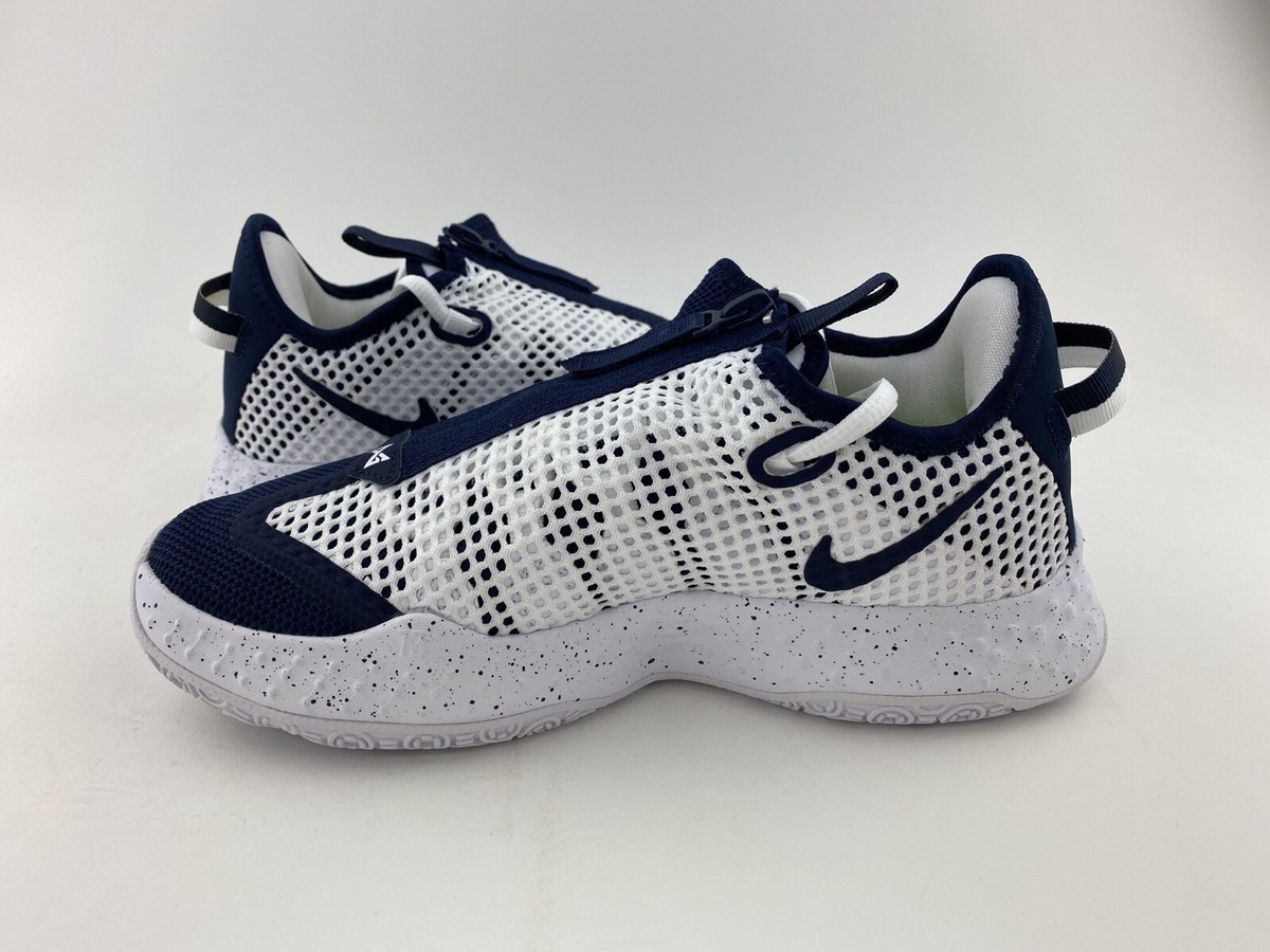 Nike Paul George Basketball Shoes College Navy/White Nike PG 5 TB  main image 3