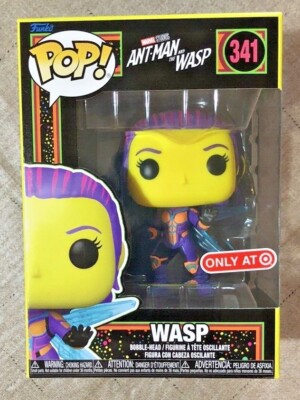 NEW 2022 FUNKO MARVEL ''THE WASP'' BLACKLIGHT EXCLUSIVE VHTF