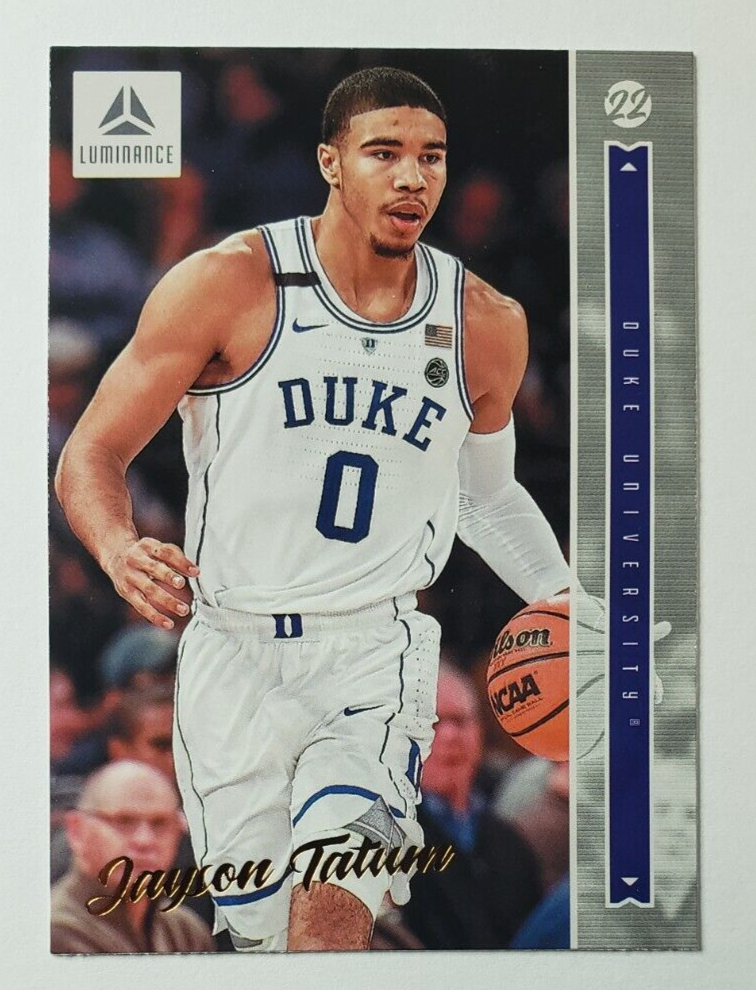 Jayson Tatum 2022-23 Panini Chronicles Luminance Draft Picks