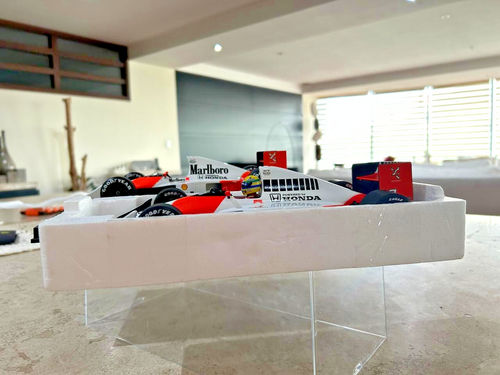 McLaren Honda Team F1 1:18 MP4/5B A.Senna 1990 Minichamps + G.Berger GP Replicas - Picture 3 of 22