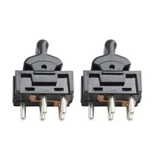 A pack of 2 Left+Right Window or Door Lock Switch for Chevrolet Corvette 1984-89