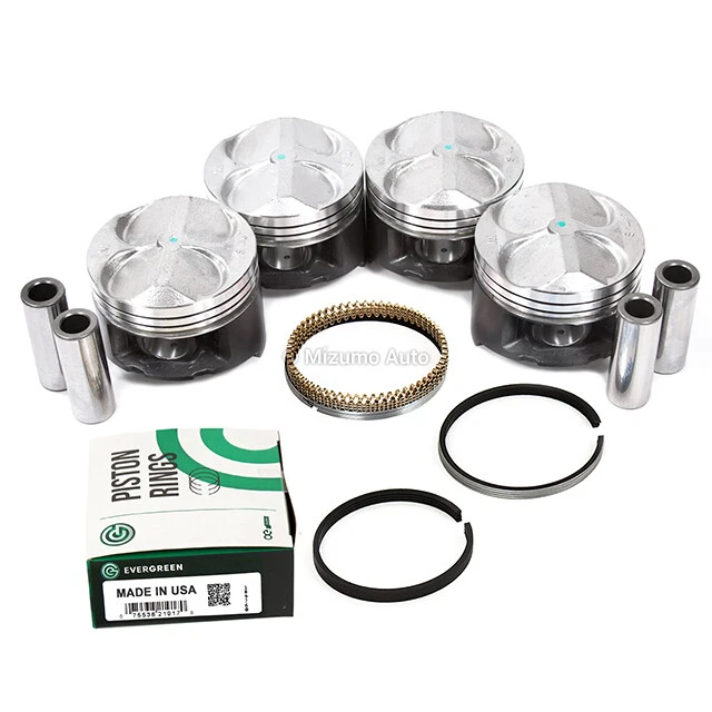 Высокопроизводительные поршни с кольцами подходят для 94-00 Honda Civic 1.6 B16A2 B16A3 - Изображение 2 из 4