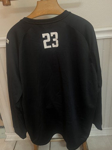NORTHWESTERN WILDCATS TEAM ISSUED UNDER ARMOUR BASEBALL SWEATSHIRT 3X XXXL No 23 - Picture 2 of 9