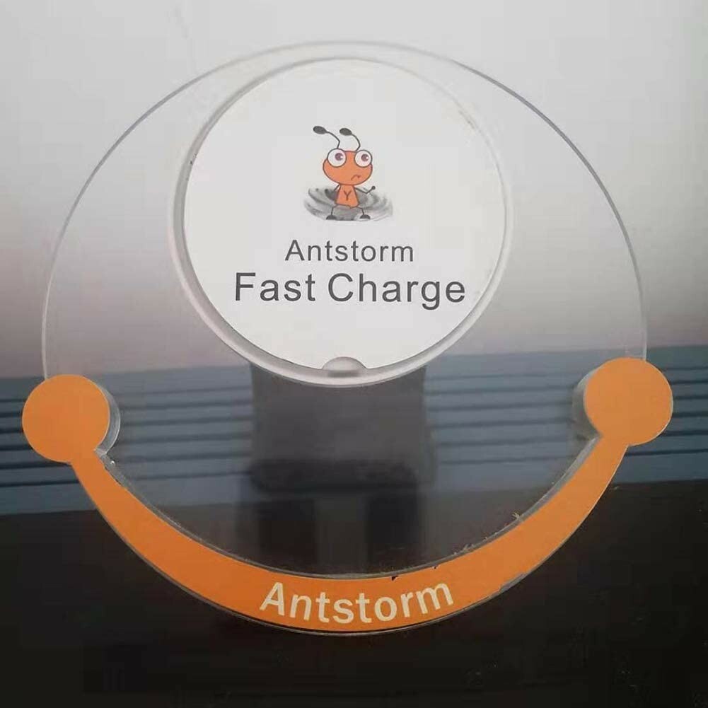 Qi Wireless Charger Stand Compatible with iPhone Xs Max 8 Samsung S9-image