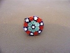 Copper Tone Ring With White Stars Size 9-1/2