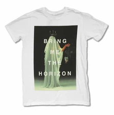 Hot Bring Me The Horizon Cloaked White Black Men S-234XL T-shirt NG2353