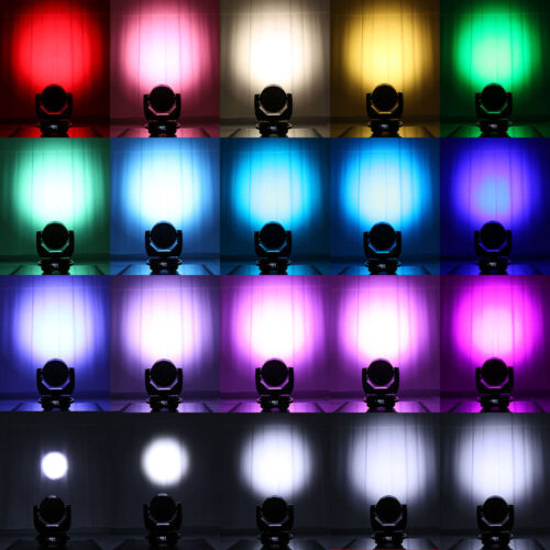 350W Zoom Moving Head Par Light DMX RGBW LED Wash Lights Stage Lighting Bar Xmas - Picture 2 of 14