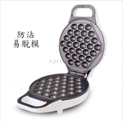 Table Qq Puff Cake Machine New Electric Non-Stick Egg Waffle Maker Machine To cf