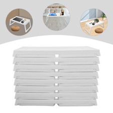 Portable Laptop Desks W/ Foldable Stand Notebook Table Tray 8Pcs For Reading Eat