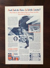 1937 vintage original ad Eveready Extra Long Life Battery