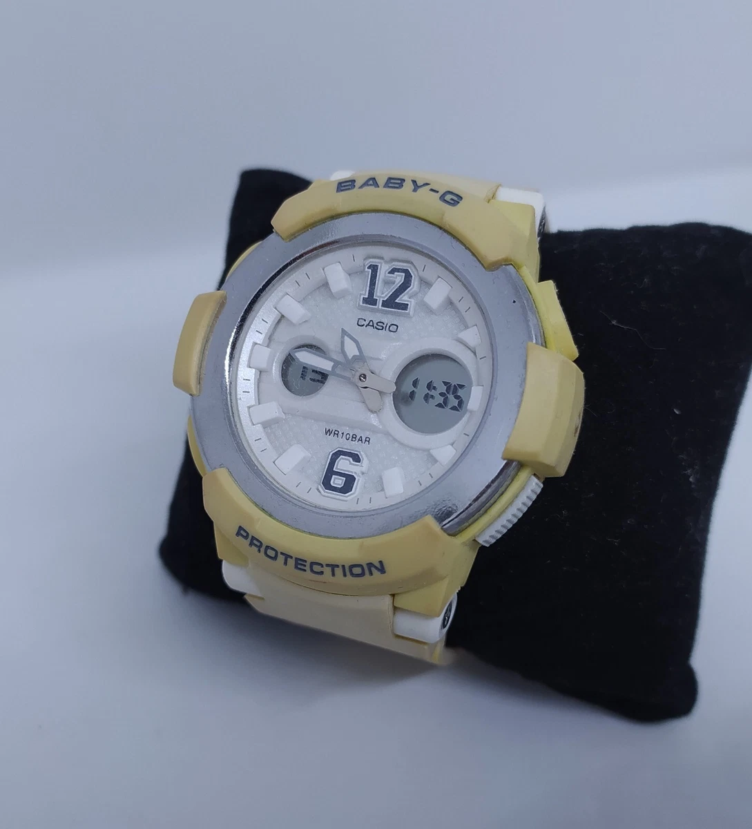 Casio 5465 BGA 210 White Baby G Watch eBay