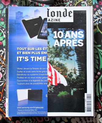 Le Monde Magazin Sept 2011 /// 2001-09-11 zehn Jahre später!