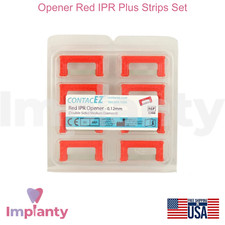Opener Red IPR Plus Strips Set Medium Grit Stainless Steel Diamond Coating
