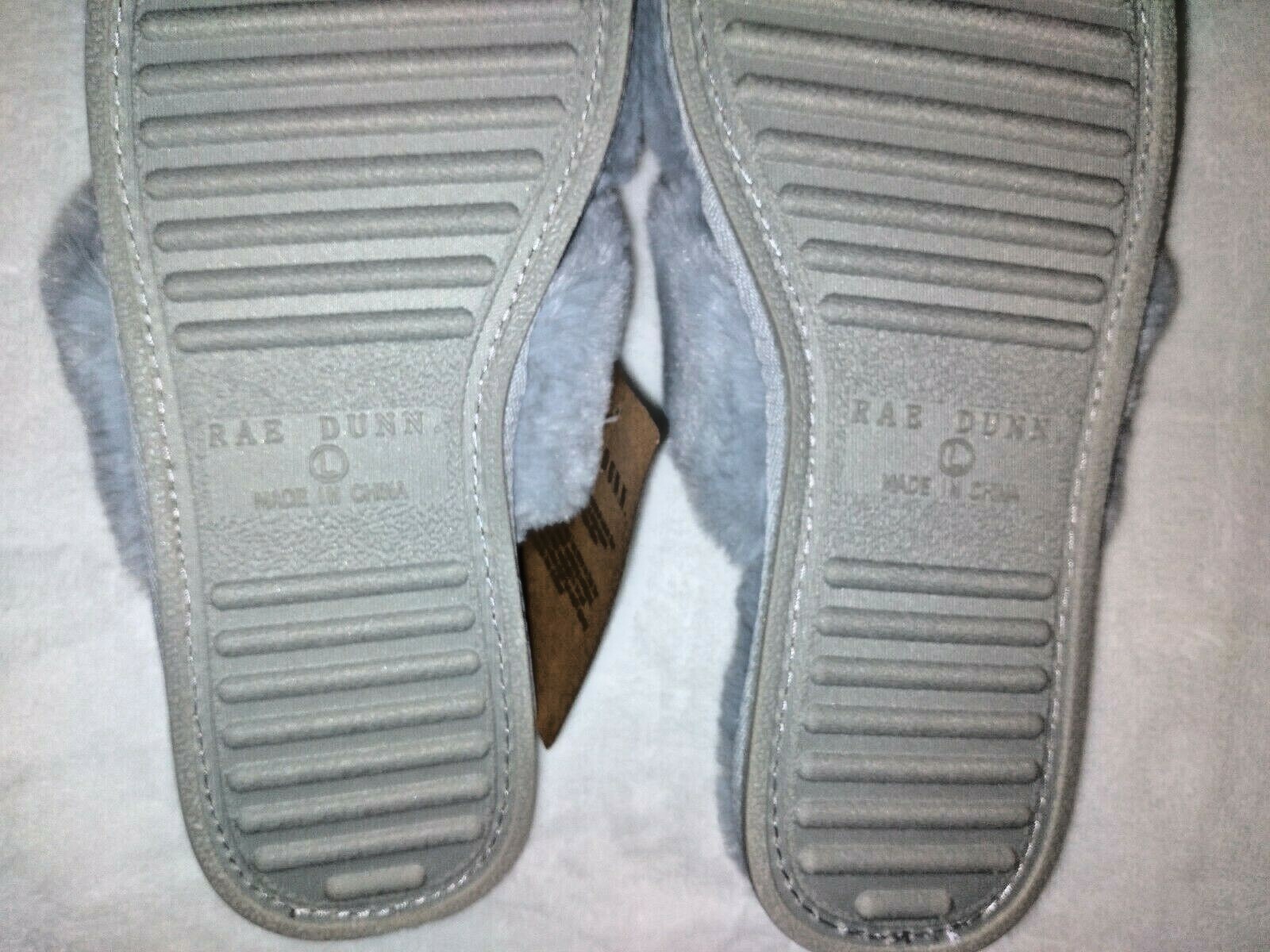 SAOLA RAE DUNN ciabatte donna grandi 9 10 soffici morbide Namaste suola rigida slide nuove con etichette