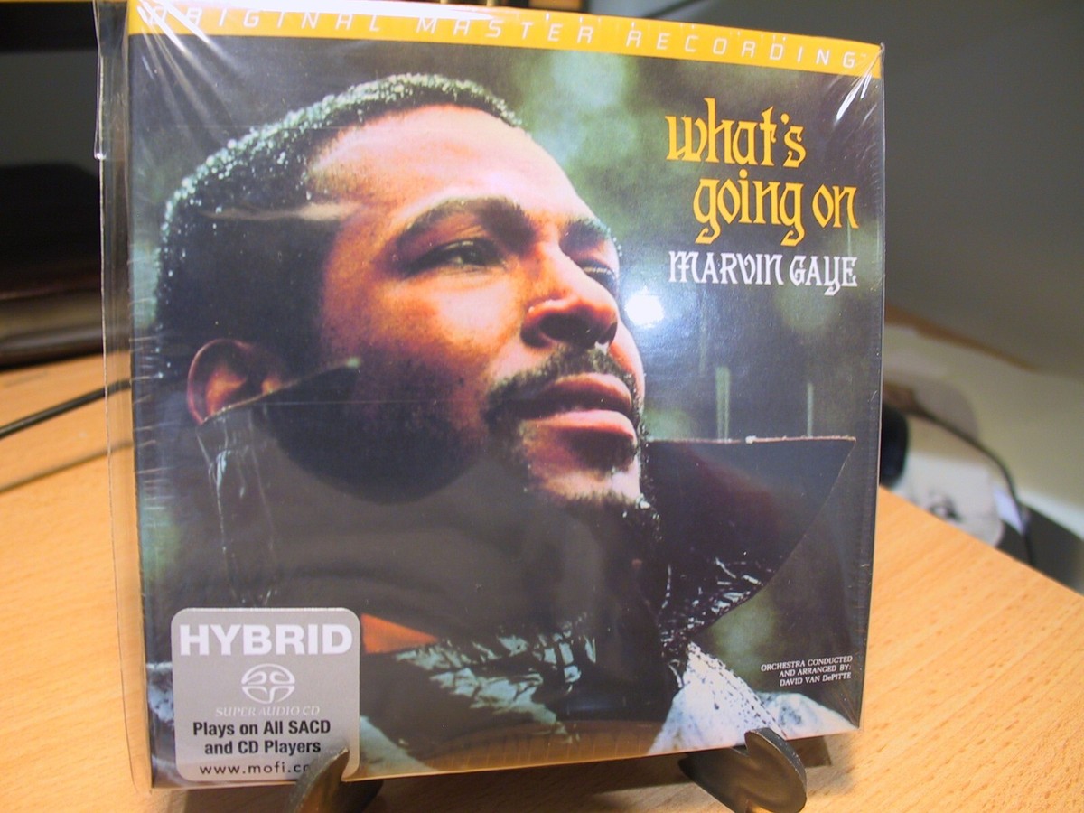 (2) MFSL 2038/9 Hybrid/SACD Marvin Gaye, What’s Going On/Let's Get It On Sealed