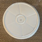 Mud Pie Veg Crudités Chip Dip Round Serving Platter "Take a Dip" — photo 6