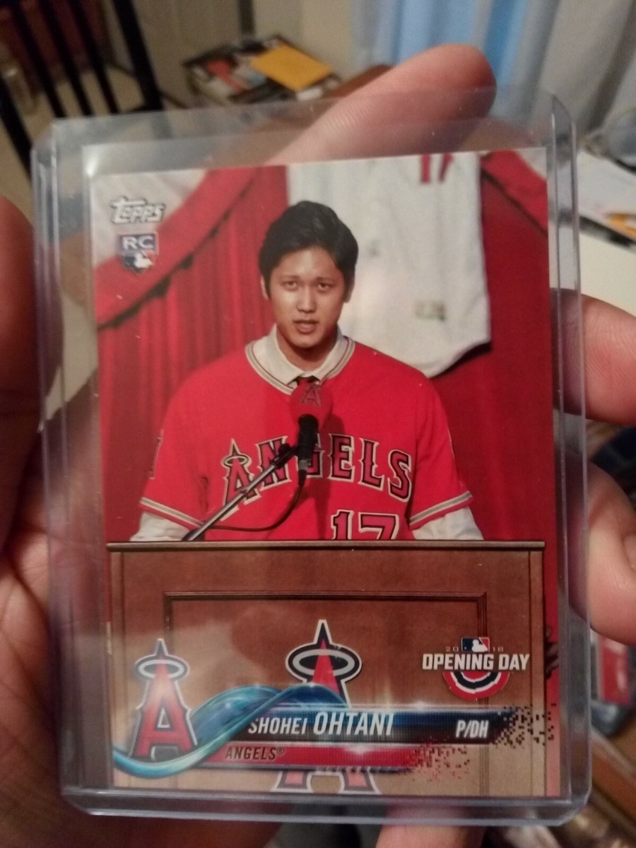 G1-Shohei Ohtani 2018 Topps Opening Day RC ROOKIE Card# 200-ANGELS