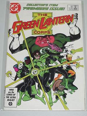 GREEN LANTERN #201 DC COMICS TITLE CHANGE GL CORPS KILOWOG APPS JUNE 1986