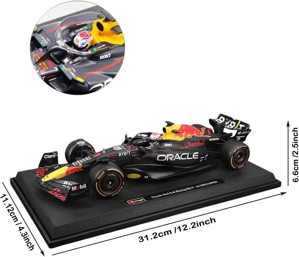 Bburago 1:18 Oracle Red Bull Racing RB19 2023 #1 Max Verstappen F1