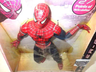 MARVEL スパイダーマン2 アクション フィギュア 2004年 Toy Biz Spider-Man 2 Rapid Punch Spider-Man Action Figure 2004 New