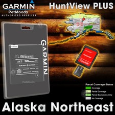 Garmin HuntView PLUS Mappa ALASKA NORD-EST - MicroSD Birdseye Immagini Satellitari