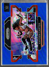 2022 Panini Prizm WWE Prizms Blue #95 Kayden Carter /199 