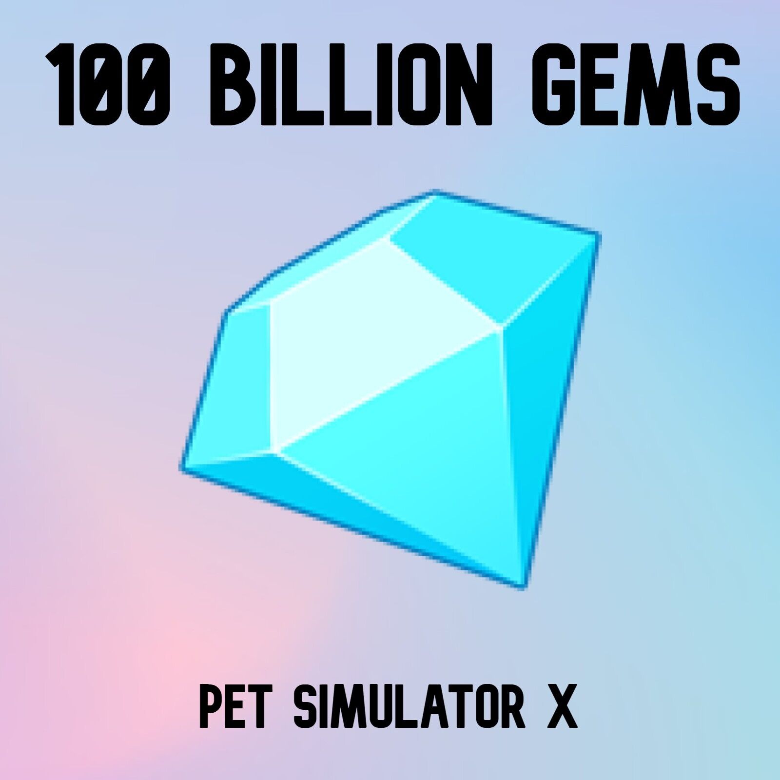 1 Trillion Gems 💎 💎 Roblox PSX Pet Simulator X ✨100% NEVER DUPED!  QUICKEST!✨