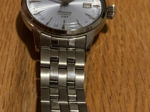 Seiko Presage Cocktail Time GMT Light Blue Dial SARY241/SSK037 Mechanical/Auto - Picture 12 of 21
